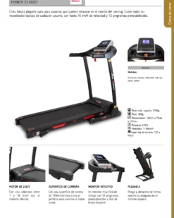 Cinta De Correr BH Pionner S3 -La-madrilena Ventas BH PIONNER S3