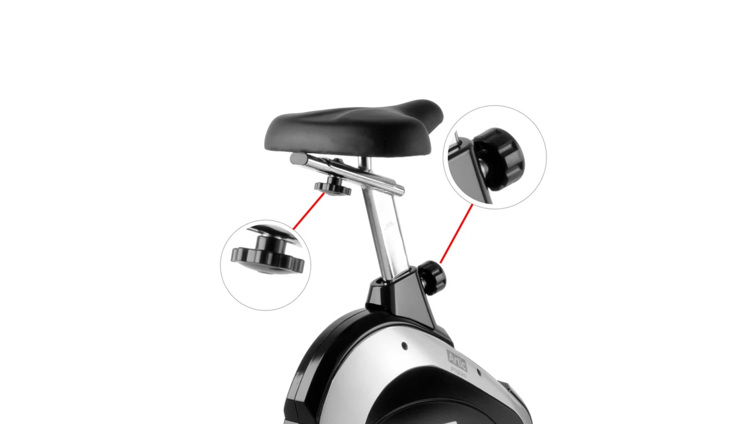 Bicicleta Estática BH ARTIC PROGRAM H674B 4 Bicicleta Estática BH ARTIC PROGRAM H674B - Imagen 4