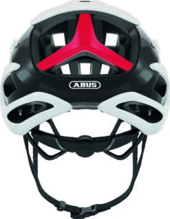 Casco ABUS Airbreaker -La-madrilena Ventas Casco Abus Airbreaker blanco rojo