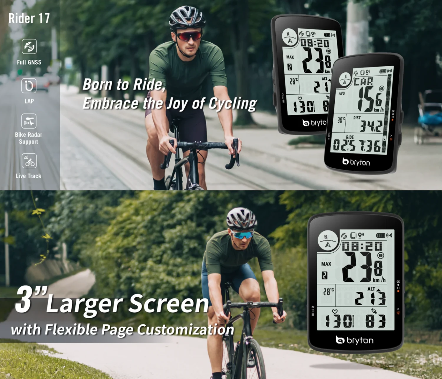 GPS Bryton Rider 17 6 GPS Bryton Rider 17 - Imagen 6