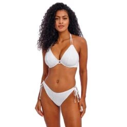 FREYA Maillot De Bain 2 Pièces Triangle Uni Bonnets Profonds Nomad Nights -La-madrilena Ventas NOMAD NIGHT BLNC