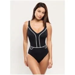 Empreinte Maillot De Bain Une Pièce Sans Armatures Séduction Attitude