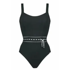 Maillot De Bain 1 Pièce Body Noir Sport Mindset