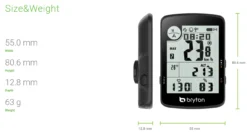 GPS Bryton Rider 17 23 GPS Bryton Rider 17 -La-madrilena Ventas bryton rider 17 e dimensiones