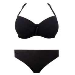 Maillot De Bain Deux Pièces Avec Armatures Noir Elegance Croisière -La-madrilena Ventas elegance arma