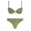 Maillot De Bain Avec Coques Kaki Lurex Chic Et Tendance Fashion Sirène