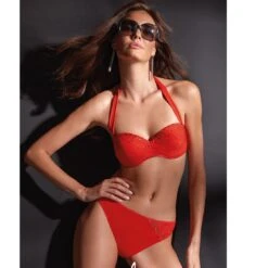 Maillot Deux Pièces Bandeau Luxe Avec Swarswoski Luxor