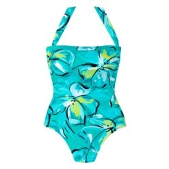 Maillot De Bain Une Pièce Bustier Mandri -La-madrilena Ventas mandri vert