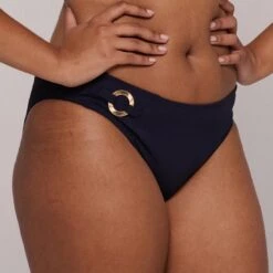 PRIMADONNA Maillot De Bain 2 Pièces Avec Coques Bonnets Profonds Uni Marine Pinner -La-madrilena Ventas pinner culotte face