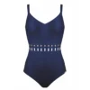 Maillot De Bain Avec Armatures Marine Bonnets Profonds Sea Time