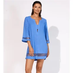Tunique De Plage Uni Elements