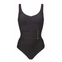 Maillot De Bain Une Pièce Noir Sport Avec Mousses Unique Trust